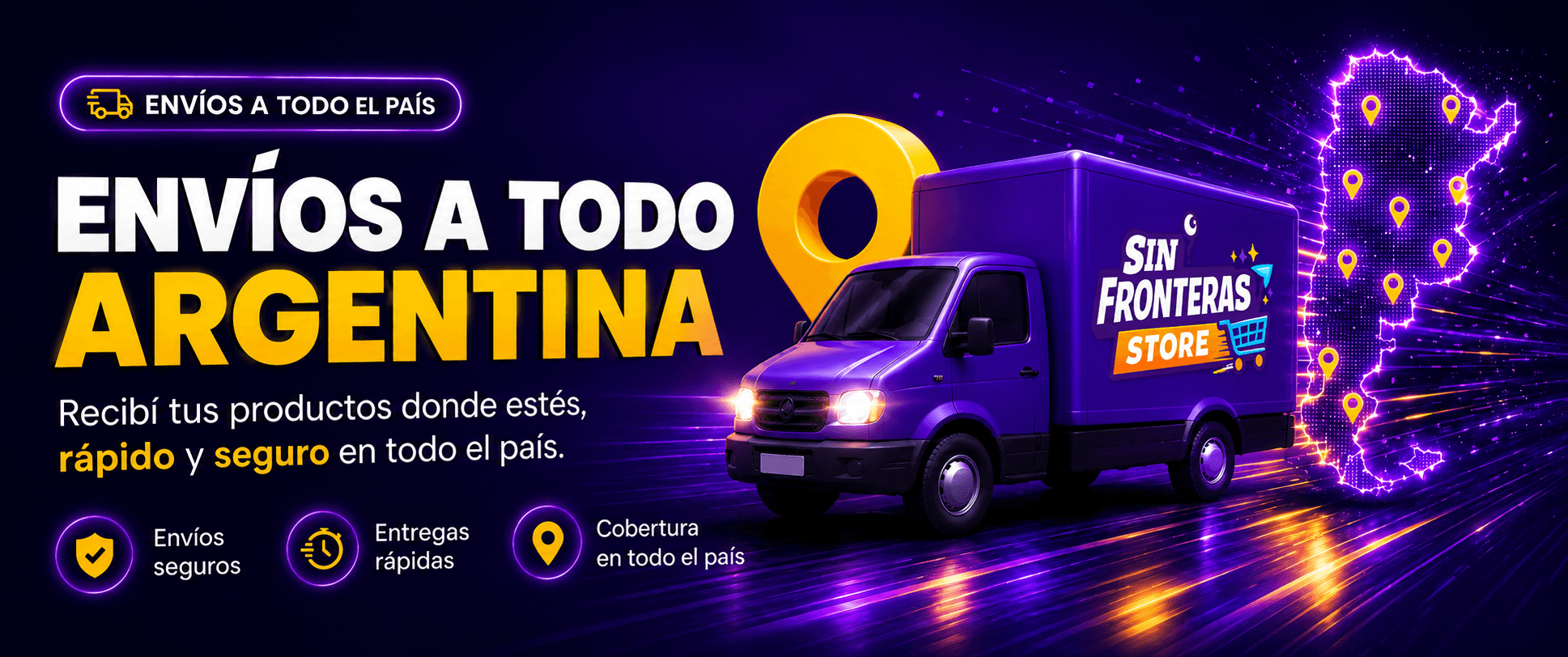 Envíos a todo Argentina: recibí tus productos donde estés, rápido y seguro